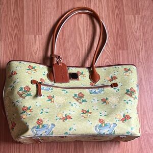 Disney orange bird tote bag